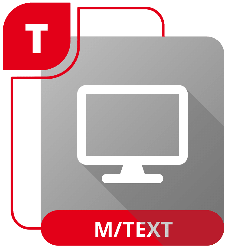 Grafika produktu: M/TEXT